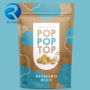 Niestandardowy kolor druk aluminiowy folia laminowany materiał do pakowania żywności Proporn Torba