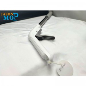 JASON 2020 Nowy mop z natryskiem wodnym z prętem płaskim z mikrofibry ze stali nierdzewnej (JS-B2010)
