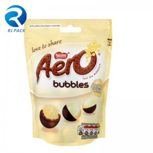 Niestandardowy plastikowy zamek błyskawiczny torba do pakowania żywności, torba do pakowania żywności z zamek błyskawicznym