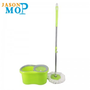 Jason Microfiber Spin Mop 360 Łatwy Obrotowy Mop Wiadro Magiczna Piętro Czyszczenie Spinning Mop i wiadro