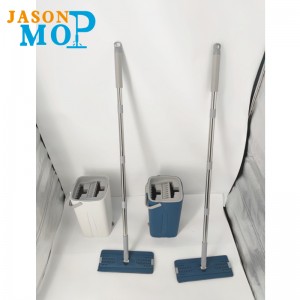2021New ze stalinierdzewnej Wymienny uchwyt słupkowy MOP do ściskania płaskiego czyszczenia mopa z pokryciem układu wiadra