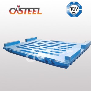 Terex JW40 Mobile Crusher Liner, Jaw Wedge Toogle Toogle Guard (1)