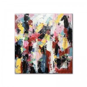 Fabryka Hurtownie Kolorowe Costom Ręcznie Malarstwo Akrylowe Wall Decor Streszczenie Grafika Płótna Olej do salonu