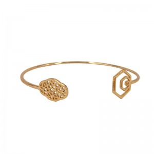 Begonia kwiat otwarta bransoletka