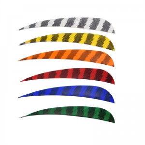 Nika Archery 172104 4inch Streamline Strip Turcja Pióro do łucznictwa węgla Naluminum strzałka strzelanie