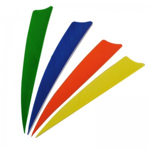 Nika Archery 172312 4inch Feather Shield dla łucznictwa Wszystkie rodzaje strzałek frywny