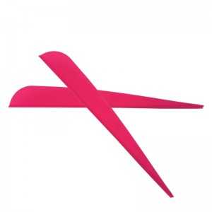 Nika Archery 170009 5inch Streamline TPU Vane do łucznictwa Wszystkie rodzaje strzelania strzałek