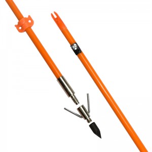 110021-OG Elong Outdoor OD8MM 32 inch Bowfishing Strzałka Wał Zgrajski Łucznictwo Łucznictwo Korzystanie z