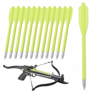 Elong Outdoor 110298 6,5 cali Plastikowe śruby stalowe stalowe dla kuszy pistoletowej