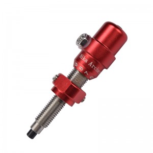 Nika Archery 250001 Plastikowy rdzeniowy tłok do łucznictwa łuku łuk strzelanie do fotografowania przycisku ciśnienia