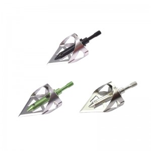 Nika Archery 15B025 100 Ziarna Broadheads Łucznictwo Kostka Bolt Polowanie Crossbow Strzałki Polowanie