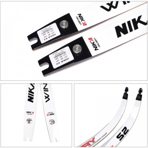 Nika Archery 270068 Nika S2 Łucznictwo Recurve Limb dla łuku łuku Recurve Set