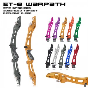 Łucznictwo Nika 221006 25 cali ILF 6061 Aluminium Archery Riser do strzelania do celu powracania