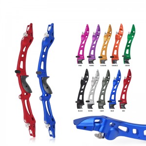 Łucznictwo Nika 221006 25 cali ILF 6061 Aluminium Archery Riser do strzelania do celu powracania