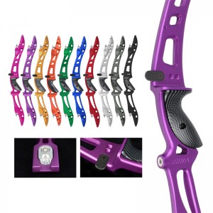 Łucznictwo Nika 221006 25 cali ILF 6061 Aluminium Archery Riser do strzelania do celu powracania