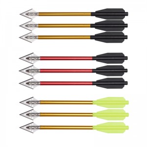 Elong Outdoor 118643 16cm Aluminium Bolt Broadhead do łarów Łucznictwo