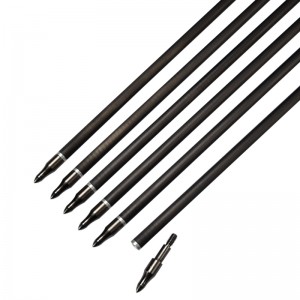 Elong Outdoor 114454 ID6.2mm SP500 30 cali włókna węglowa Strzałka Turcja Piórka łucznictwo strzelanie