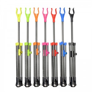 Nika Archery 46st06 3K Carbon Recurve Bow Stand do obrotu Uchwyt łuku