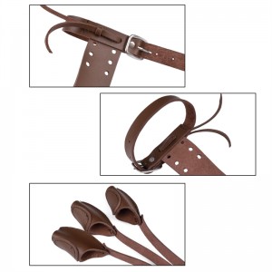 Elong Outdoor 42FT01 Rękawica palca 3-palec do powtarzania łuku łucznictwo strzelanie myśliwca