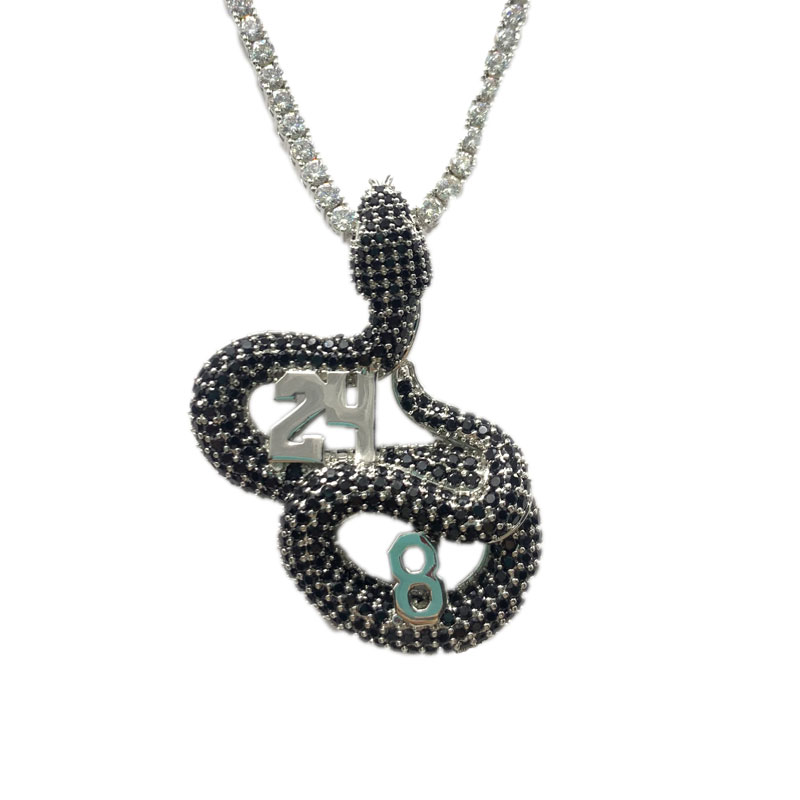 Prosty biżuteria z biżuterią złota kolorowy metalowy łańcuch obojczyknaszyjnik kryształ zwierzęcy wążnaszyjnik