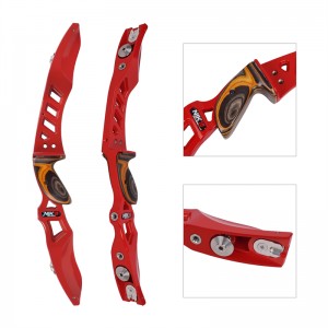 Nika Archery 220010 Et-3 21inch RH ILF Recurve Riser do ponownego łukuna zewnątrz strzelanie docelowe