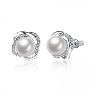 Koreańska wersja prostych kolczyków temperamentu