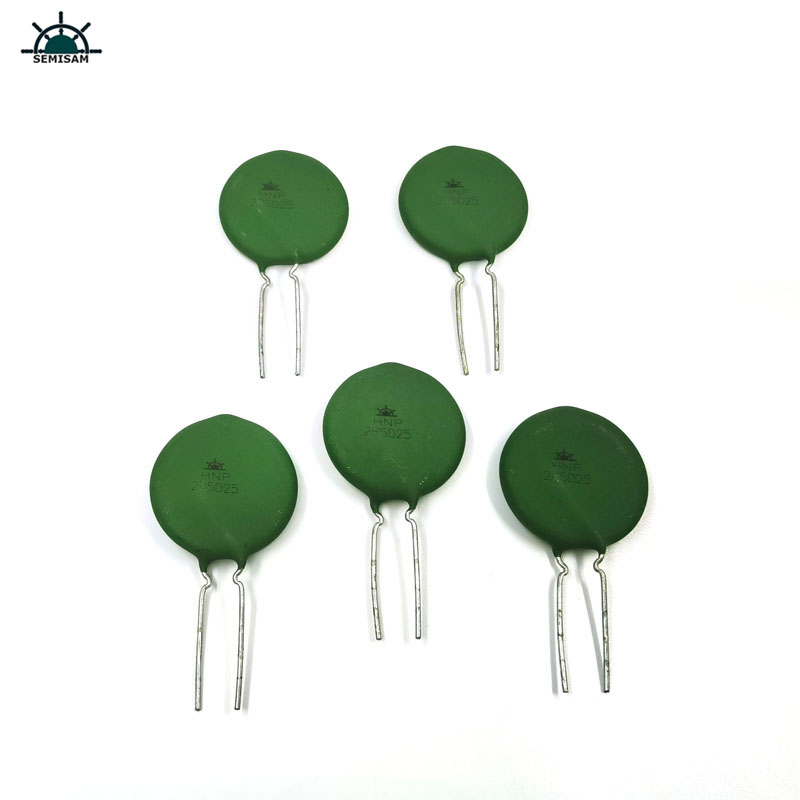 Oryginalny producent zielony silikonowy ochronny ochronny 2R5D25 5D5 5D7 10D5 10OHM Resistor Power Termistor NTC