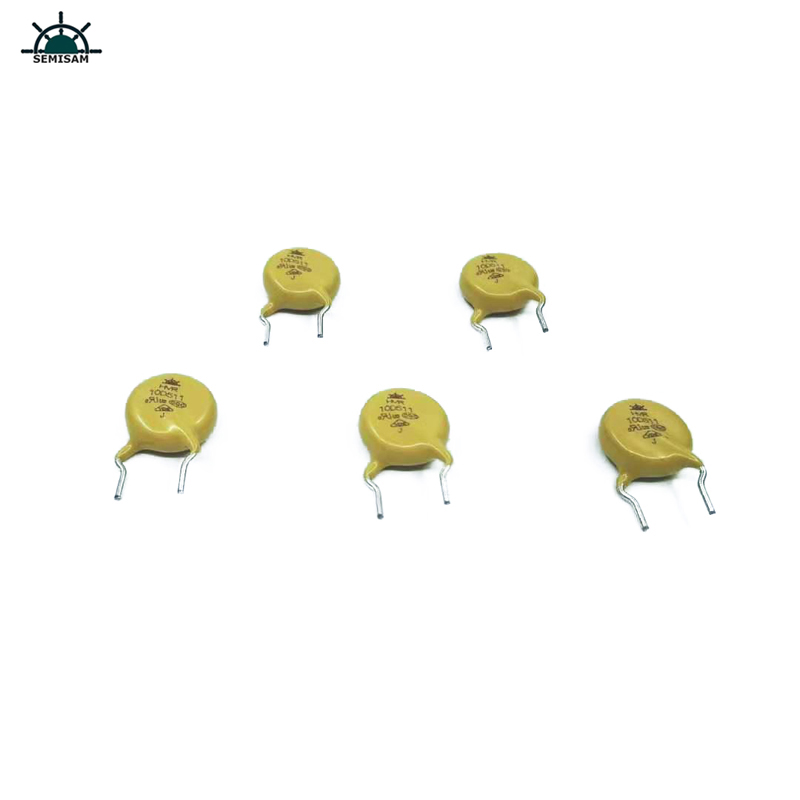 Chiny Oryginalny Producent Pasywny Elementy Elektroniki, Yellow MOP 10mm HVR10D511K St tlenek cynku Varistor