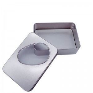 Prostokątne pudełko TIN (125 mm * 90 mm * 35 mm) Specjalne pudełko