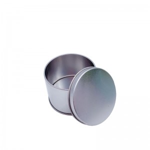 Niestandardowa luksusowa runda z pokrywką Duży pachnące świece puszki Citronela Candle Candle (65mm * 50mm)