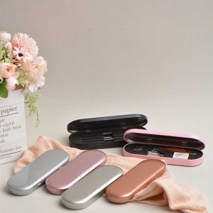 Prezent metalowy rzemiosło pudełko z zawiasem 175 * 60 * 18mm