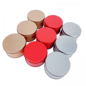 Cukierki Cukierki Cukierki Candy Tinplate Round Tin Box 75 * 40mm