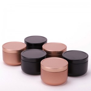 Matowe słoiki świecowe Mini herbata CADDY52 * 38mm