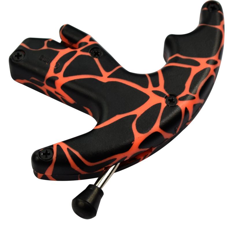 Elong Outdoor 42RA01-OGS Orange Camo Thumb Uwolnienie Pomoc łucznictwo Związek Bow Fotografowanie AIDS