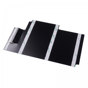 Płomień odporne i odpornena zużycie arkusz izolacyjny PC Czarny 0,43 mm Uszczelka izolacyjna Części samochodowe Łatwy arkusz izolacyjny Mylar