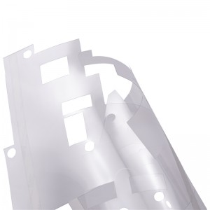 Dostawa przezroczystego arkusza izolacyjnego PC, odpornana płomień i łatwy do formularza arkusza izolacyjnego, uszczelka izolacyjna elektrycznego