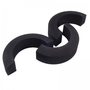 Amortyzator szokowy EVA Materiał Heteroseksualny Płomień Płótno Czarny Dongguan Foam Eva Heteroseksualista formowanie