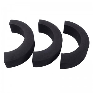 Amortyzator szokowy EVA Materiał Heteroseksualny Płomień Płótno Czarny Dongguan Foam Eva Heteroseksualista formowanie