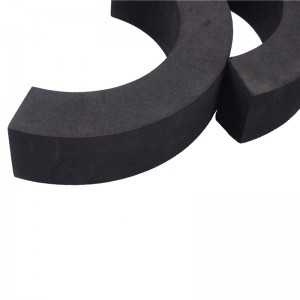 Amortyzator szokowy EVA Materiał Heteroseksualny Płomień Płótno Czarny Dongguan Foam Eva Heteroseksualista formowanie