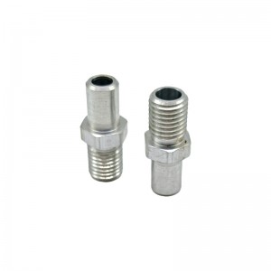 Chiny obróbka sześciokątna zwróciłaniestandardowe metalowe stalowe części CNC