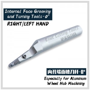 Narzędzia do cięcia EMET, obróbka koncentratora kół aluminiowego, wewnętrzny Nexternal Grooving i tools,narzędzia do głębokich rowków,narzędzia do rowków twarzy