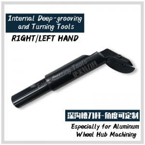 Narzędzia do cięcia EMET, obróbka koncentratora kół aluminiowego, wewnętrzny Nexternal Grooving i tools,narzędzia do głębokich rowków,narzędzia do rowków twarzy