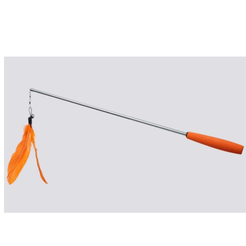 Kot Zabawki Zabawny Kot Kij 150 cm Długie Trójkacja Teleskopowy Rod Funny Cat Interactive Fun Pet Zabawki Dostawy Cat