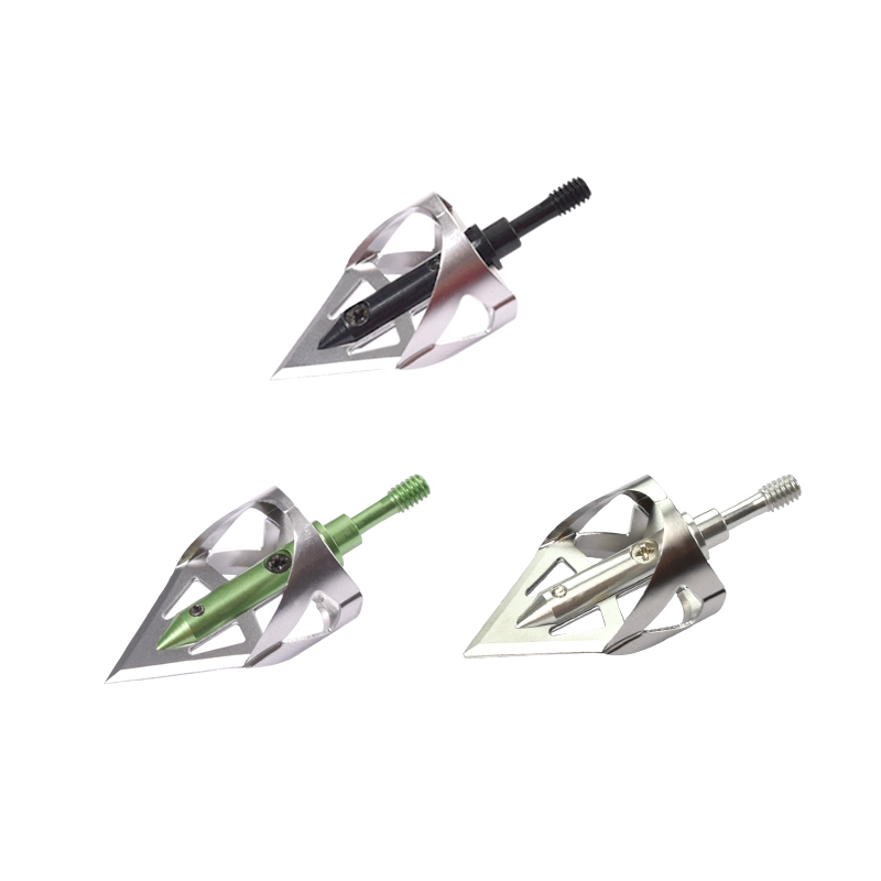 Nika Archery 15B025 100 Ziarna Broadheads do łucznictwa Strzałka punktowa Kostka polowań