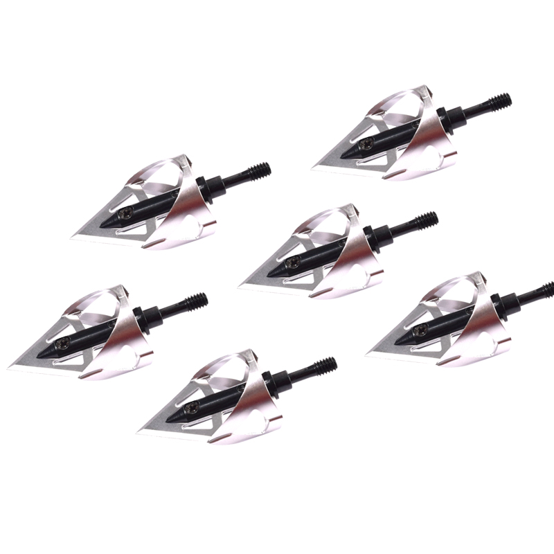 Nika Archery 15B025 100 Ziarna Broadheads do łucznictwa Strzałka punktowa Kostka polowań