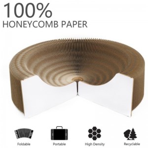 Falisty Pet Scratch Board Treating Claws Zabawki Faliste Papier Kot Gniazdo