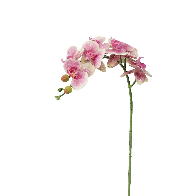 Gorąca sprzedaż pojedynczej gałęzi sztucznej orchidei