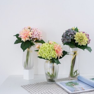 Gorąca Sprzedaż Piękny Romantyczny Wesele Dekoracja Bukiet Bridal Sztuczny Jedwabny Kwiat