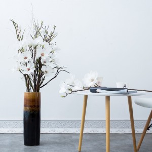 Factory Direct Supply Pojedynczy Długi Oddział Kwiat Magnoliiowy Sztuczny kwiat do sprzedaży