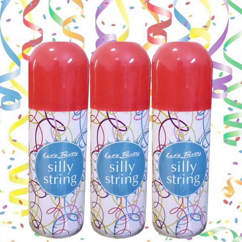 OEM Kolorowe Siilly String Crazy Wstążkina urodziny i przyjęcie świąteczne